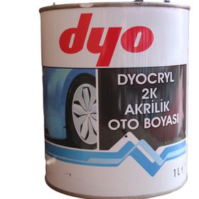 Dyo Dyocryl 2K FİAT Fİ601 Siyah Akrilik Oto Boyası