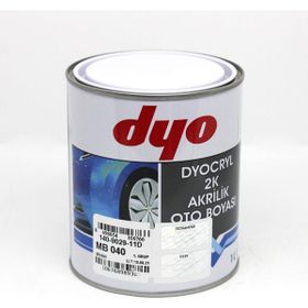 Dyo Dyocryl 2K MERCEDES MB040 Siyah Akrilik Oto Boyası