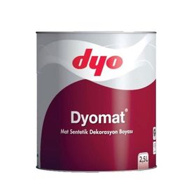 Dyo Dyomat Beyaz 2,5 lt Sentetik Boya