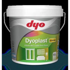 Dyo Dyoplast Buz Gümüşü 15 lt Silikonlu Mat İç Cephe Duvar Boyası