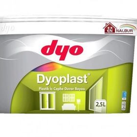 Dyo Dyoplast Plastik 2.5 Litre Bayrak Kırmızı İç Cephe Duvar Boyası