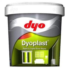 Dyo Dyoplast Siyah 15 lt Plastik İç Cephe Duvar Boyası
