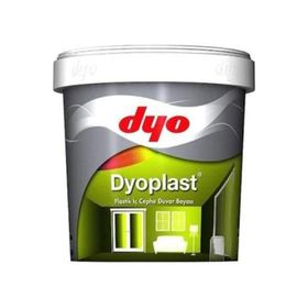 Dyo Dyoplast Siyah 7,5 lt Plastik İç Cephe Duvar Boyası
