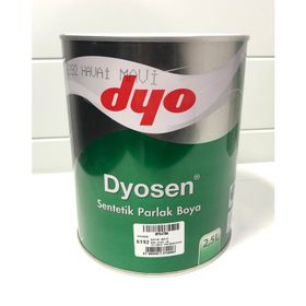 Dyo Dyosen 6192 Havai Mavi 2.5 lt Sentetik Parlak Boya