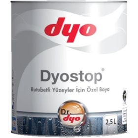 Dyo Dyostop 2,5 lt Beyaz Rutubetli Yüzeyler İçin Özel Boya