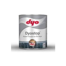 Dyo Dyostop 2,5 lt Beyaz Rutubetli Yüzeyler İçin Özel Boya