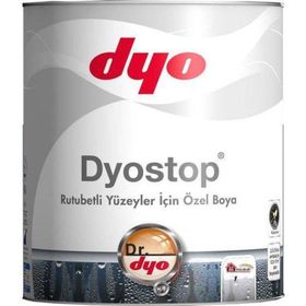 Dyo Dyostop 2,5 lt Beyaz Rutubetli Yüzeyler İçin Özel Boya