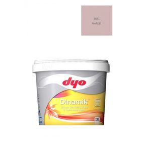 Dyo Hareli 7,5 lt Dinamik Silikonlu Silinebilir Ipek Mat İç Cephe Duvar Boyası