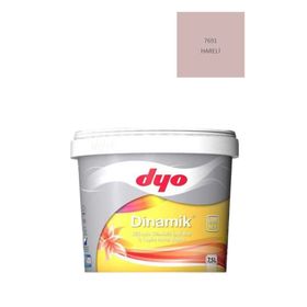 Dyo Hareli 7,5 lt Dinamik Silikonlu Silinebilir Ipek Mat İç Cephe Duvar Boyası