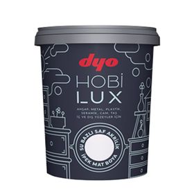 Dyo Hobilux 7730 Deretaşı 400 ml Su Bazlı Akrilik Ipek Mat Boya