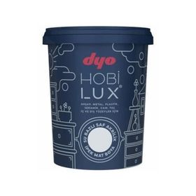 Dyo Hobilüx Siyah 0,4 lt Hobi Boyası