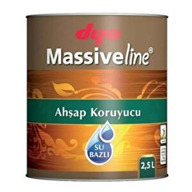 Dyo Massiveline Su Bazlı 2.5 lt Açık Meşe Ahşap Koruyucu