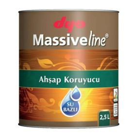 Dyo Massiveline Su Bazlı 2.5 lt Açık Meşe Ahşap Koruyucu