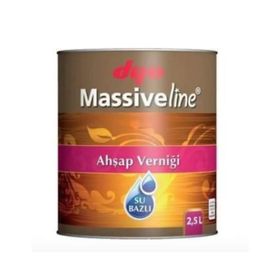 Dyo Massiveline Su Bazlı 2.5 lt Ahşap Verniği