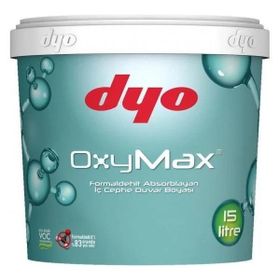 Dyo Oxymax Beyaz 15 lt Formaldehit Absorblayan İç Cephe Duvar Boyası