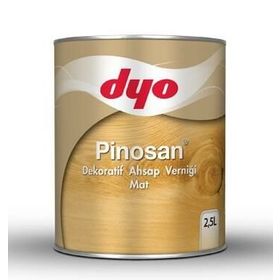 Dyo Pinosan Dekoratif 2.5 lt Klasik Ceviz Mat Ahşap Verniği