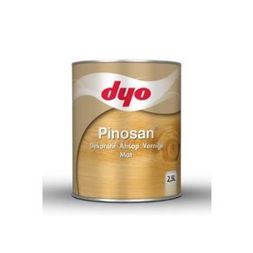 Dyo Pinosan Dekoratif 2.5 lt Maun Mat Ahşap Verniği