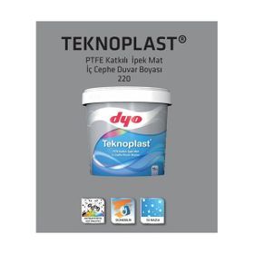 Dyo Teknoplast 1987 Köpük 15 lt İpek Mat İç Cephe Duvar Boyası