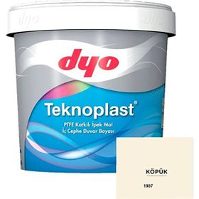 Dyo Teknoplast 1987 Köpük 15 lt İpek Mat İç Cephe Duvar Boyası