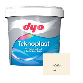 Dyo Teknoplast 1987 Köpük 15 lt İpek Mat İç Cephe Duvar Boyası