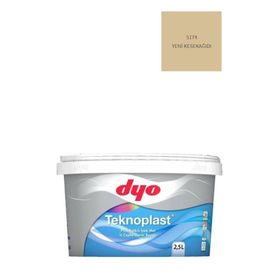 Dyo Teknoplast 2.5 lt Yeni Kesekağıdı Teflonlu İç Cephe Boyası