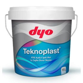 Dyo Teknoplast Alaçatı 15 lt PTFE Katkılı İpek Mat İç Cephe Duvar Boyası