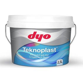 Dyo Teknoplast Alaçatı 2.5 lt PTFE Katkılı İpek Mat İç Cephe Duvar Boyası