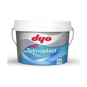 Dyo Teknoplast Alaçatı 2.5 lt PTFE Katkılı İpek Mat İç Cephe Duvar Boyası