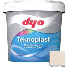 Dyo Teknoplast Alaçatı 7.5 lt PTFE Katkılı İpek Mat İç Cephe Duvar Boyası