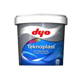Dyo Teknoplast Buz Beyazı 2.5 lt PTFE Katkılı İpek Mat İç Cephe Duvar Boyası
