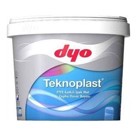 Dyo Teknoplast Buz Beyazı 2.5 lt PTFE Katkılı İpek Mat İç Cephe Duvar Boyası