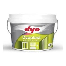 Dyo Teknoplast Buz Beyazı 2.5 lt PTFE Katkılı İpek Mat İç Cephe Duvar Boyası