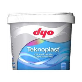 Dyo Teknoplast Buz Beyazı 2.5 lt PTFE Katkılı İpek Mat İç Cephe Duvar Boyası