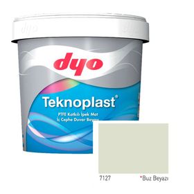 Dyo Teknoplast Buz Beyazı 7.5 lt PTFE Katkılı İpek Mat İç Cephe Duvar Boyası
