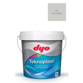 Dyo Teknoplast Buz Gümüşü 15 lt PTFE Katkılı İpek Mat İç Cephe Duvar Boyası