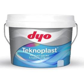 Dyo Teknoplast Buz Gümüşü 7.5 lt PTFE Katkılı İpek Mat İç Cephe Duvar Boyası