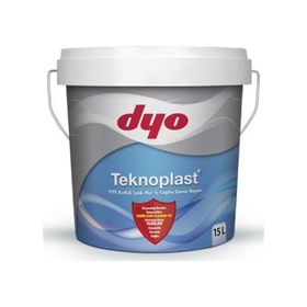Dyo Teknoplast Çisenti 15 lt PTFE Katkılı İpek Mat İç Cephe Duvar Boyası