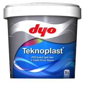 Dyo Teknoplast Irmak Yeşili 15 lt PTFE Katkılı İpek Mat İç Cephe Duvar Boyası
