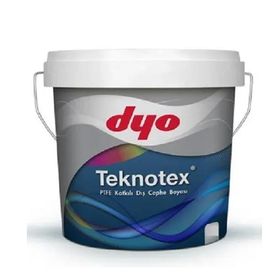 Dyo Teknotex Buz Beyazı 7.5 lt Teflonlu Dış Cephe Boyası