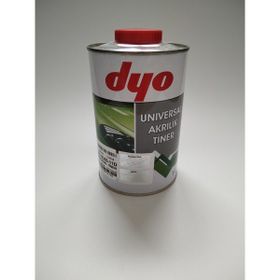 Dyo Universal 1 lt Akrilik Tiner