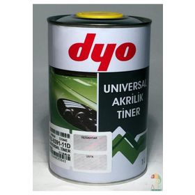 Dyo Universal 1 lt Akrilik Tiner