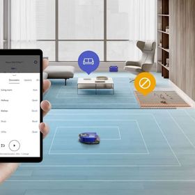 Dyson 360 Vis Nav Mavi/Nikel Robot Süpürge