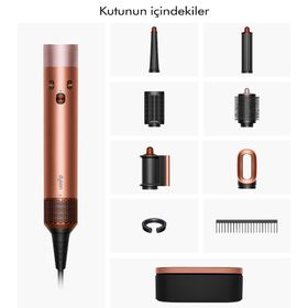 Dyson Airwrap I.d.™ Amber Silk Saç Şekillendirme ve Kurutma Seti
