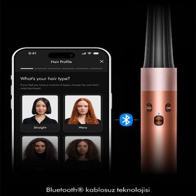 Dyson Airwrap I.d.™ Amber Silk Saç Şekillendirme ve Kurutma Seti