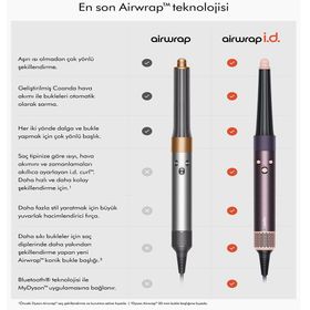 Dyson Airwrap I.d.™ Jasper Plum Saç Şekillendirme ve Kurutma Seti