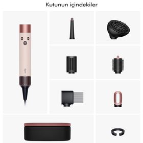 Dyson Airwrap I.d. Kıvırcık Bukleli Ceramic Pink Saç Şekillendirme Kurutma Seti