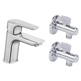 E.C.A 053+2 Adet Eca Filtreli Ara Musluk Niobe Lavabo Bataryası