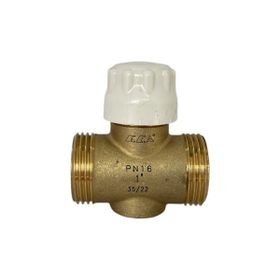 E.C.A 1'' (DN25) 2 Yollu Coil Vana Gövdesi Motorlu Fan