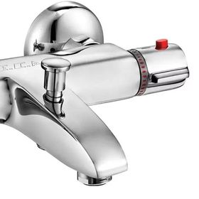 E.C.A 102102340 Termostatik Krom Banyo Bataryası