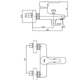 E.C.A 102102386 Vera Banyo Bataryası